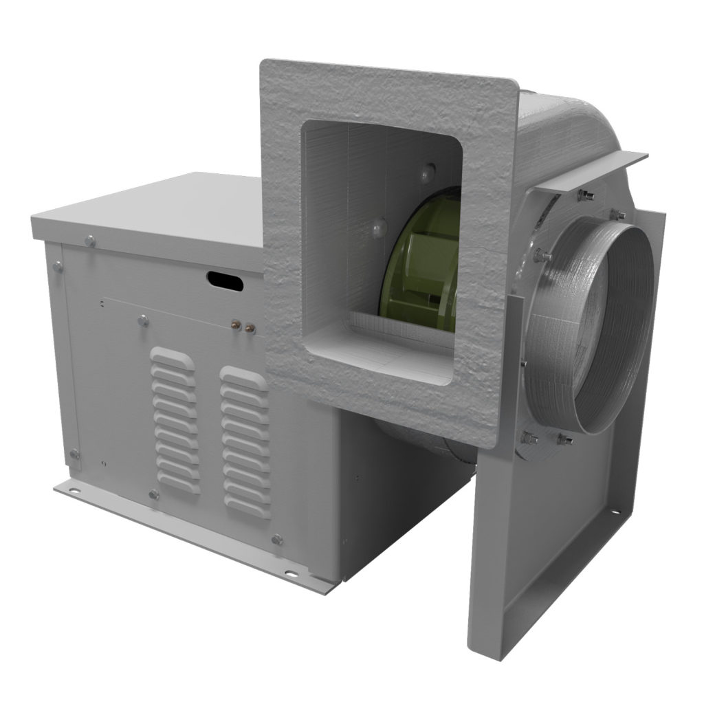 120FCP Single Width Single Inlet FRP Belt Drive Exhaust Fan - All ...